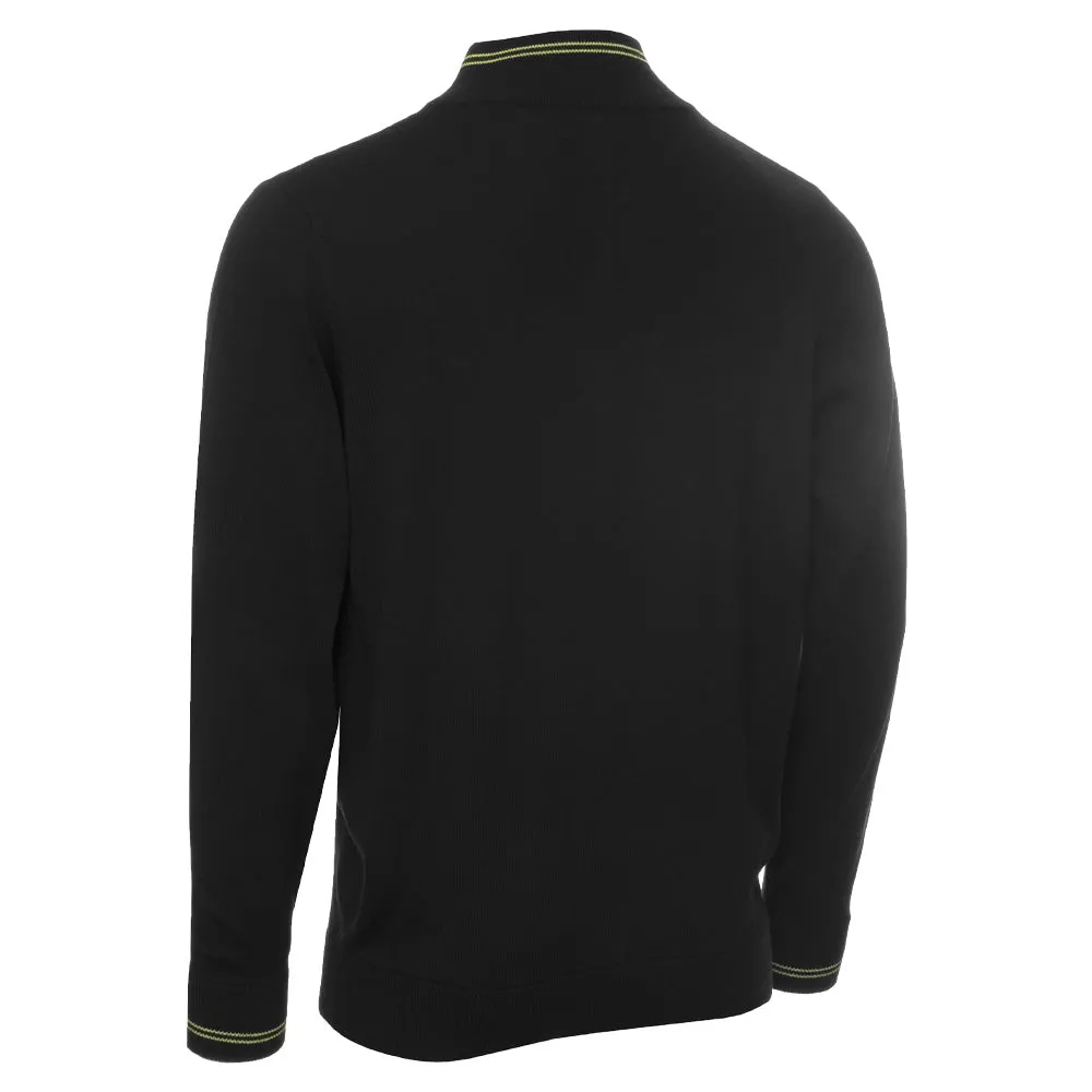 Calvin Klein Monaco Sweater - Black/Lime Mother's Day Sale New Year's Eve Sale