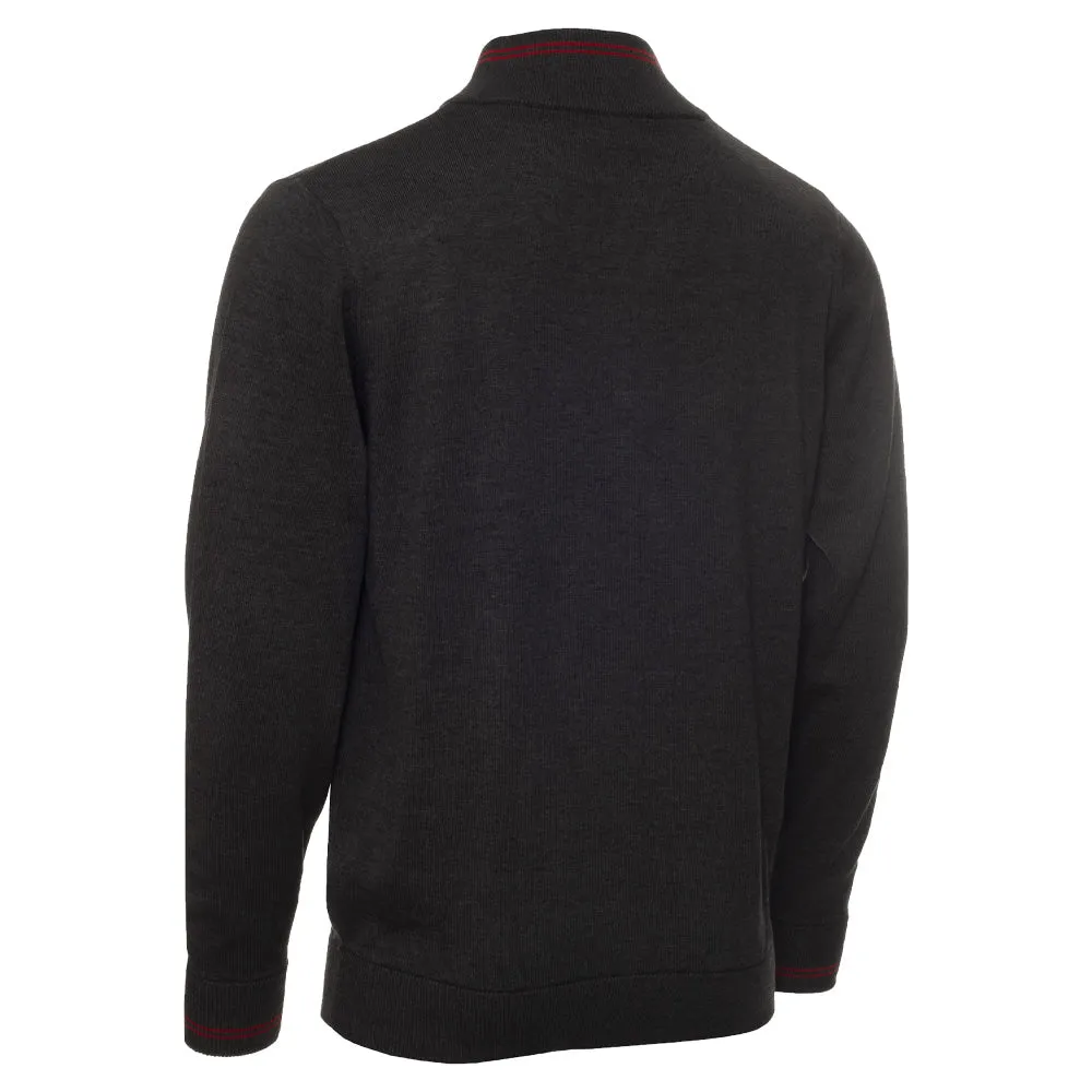 Own the Streets Back To School Sale Calvin Klein Monaco Sweater - Charcoal Marl/Red