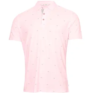 Calvin Klein Monogram Polo Shirt - Pink Define Your Own Way