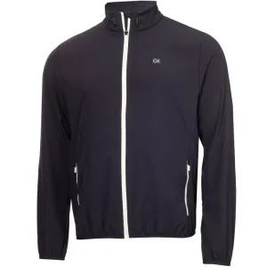 Memorial Day Sale Calvin Klein Motion Full Zip Windbreaker Jacket - Navy