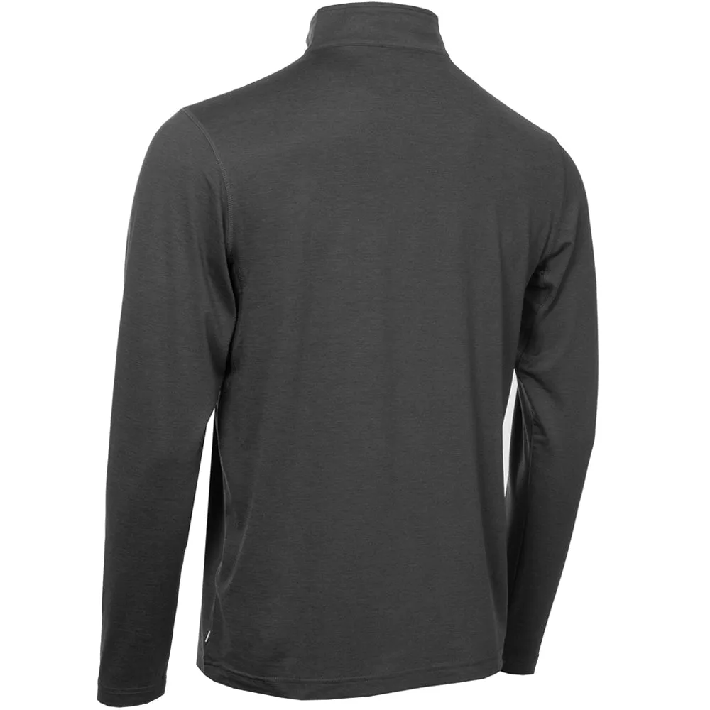 Calvin Klein Newport 1/2 Pullover - Charcoal Marl Performance Unleashed