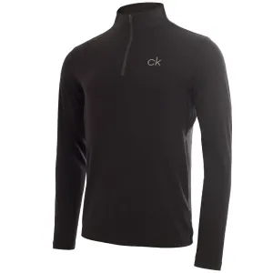 Calvin Klein Newport 1/2 Zip Pullover - Black Independence Day Sale