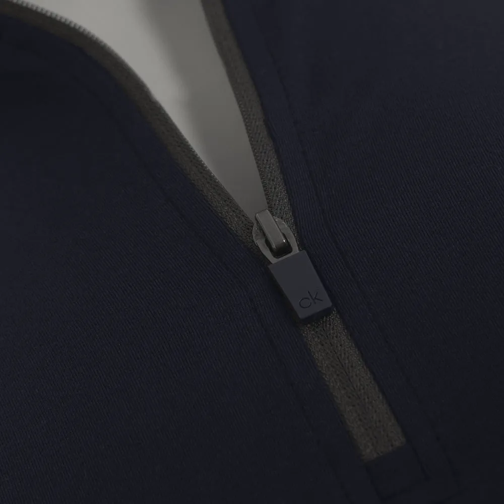 Affordable Calvin Klein Newport 1/2 Zip Pullover - Navy