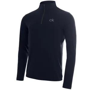 Holiday Sale Style Meets Power Calvin Klein Newport 1/2 Zip Pullover - Navy