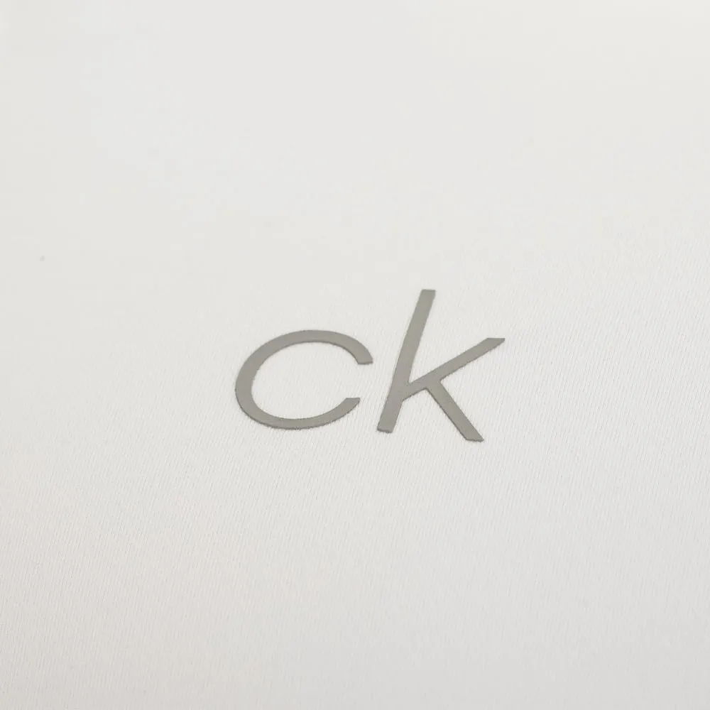 Calvin Klein Newport 1/2 Zip Pullover - White Black Friday Sale