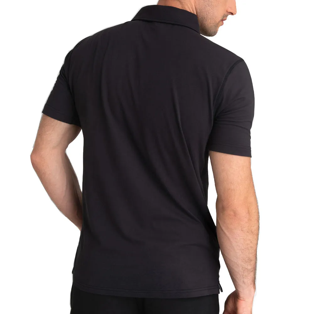 Calvin Klein Newport Polo Shirt - Black Autumn Sale Unapologetically You