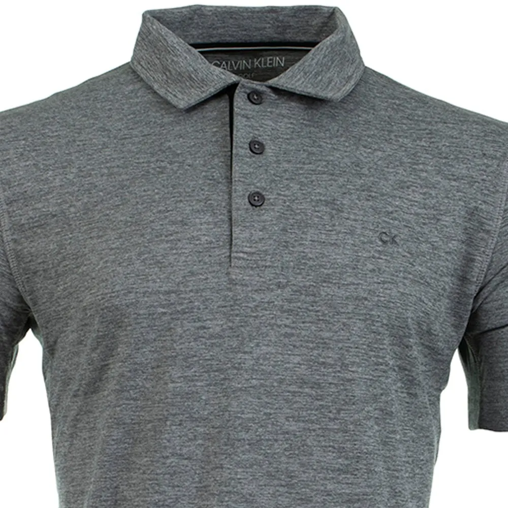 Calvin Klein Newport Polo Shirt - Silver Walk Loud Holiday Sale