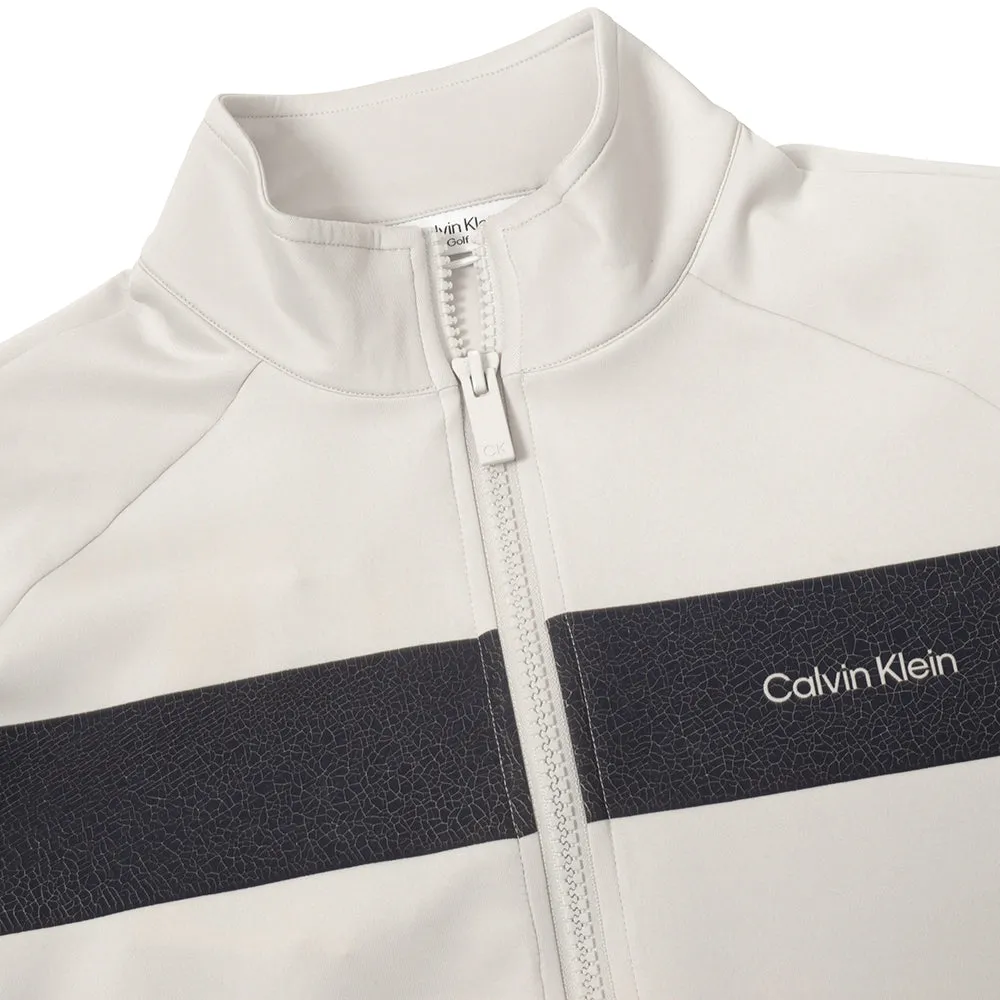 Step into the Beat Break Boundaries Calvin Klein Parkbury Full Zip Jacket - Silver Cloud