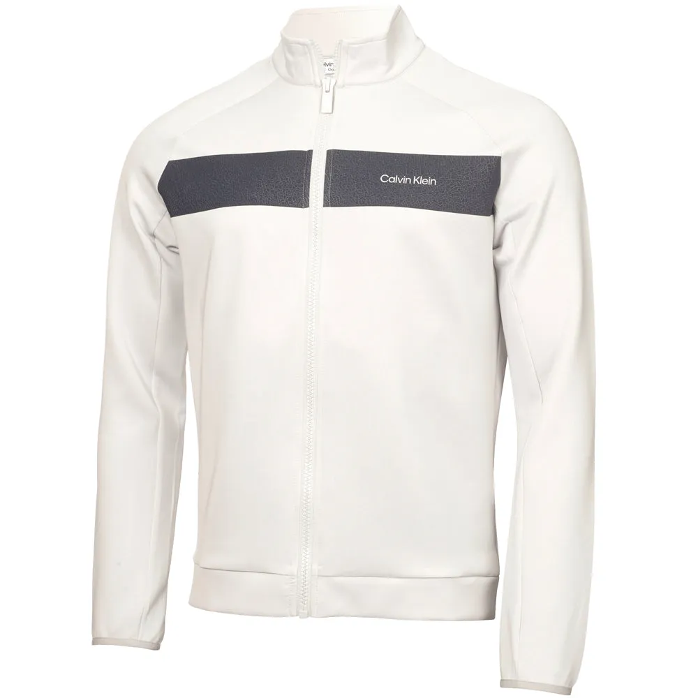 Sweetest Day Sale Calvin Klein Parkbury Full Zip Jacket - Silver Cloud