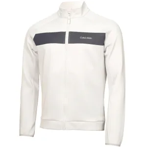 Sweetest Day Sale Calvin Klein Parkbury Full Zip Jacket - Silver Cloud