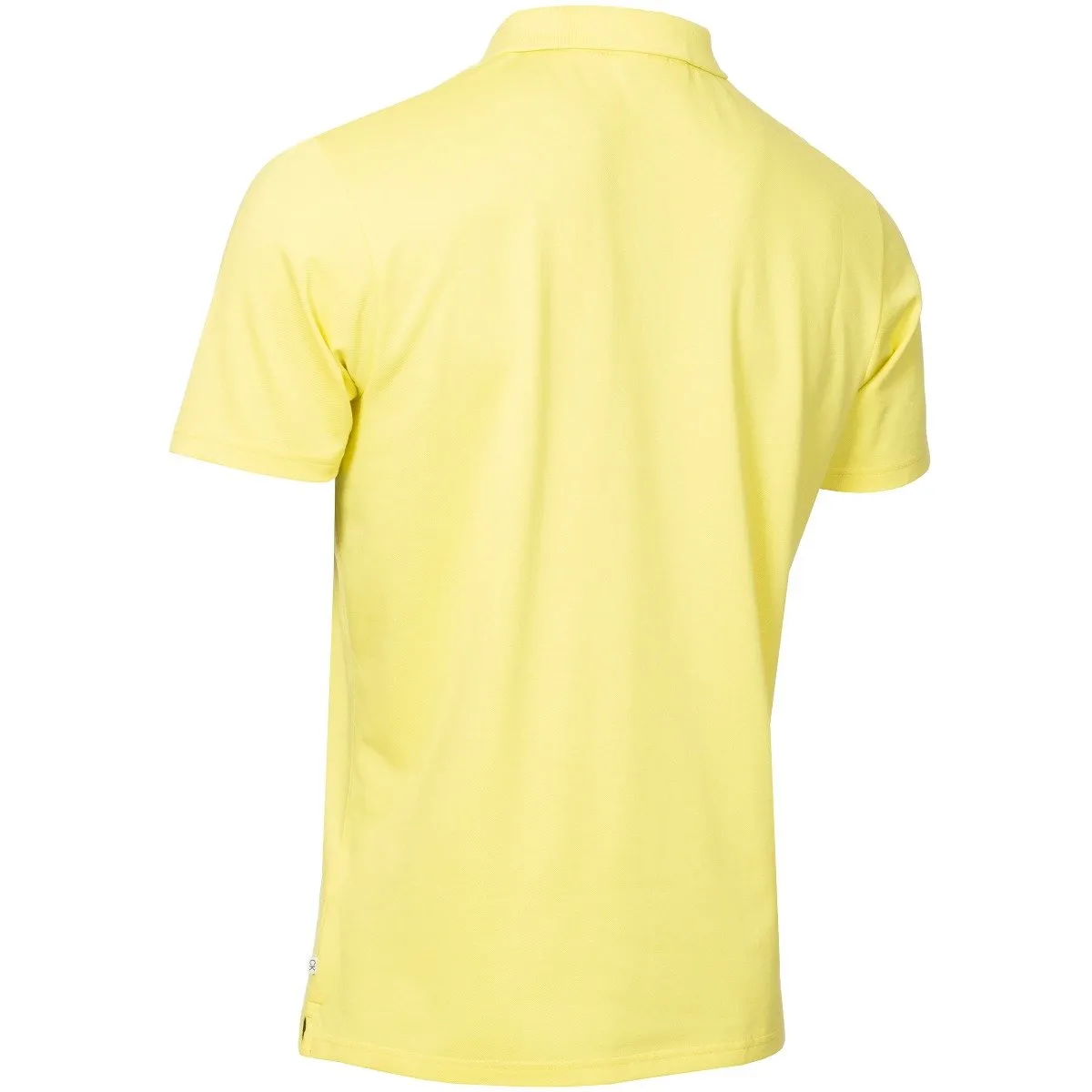 Halloween Sale Steal Calvin Klein Parker Polo Shirt - Acid Yellow