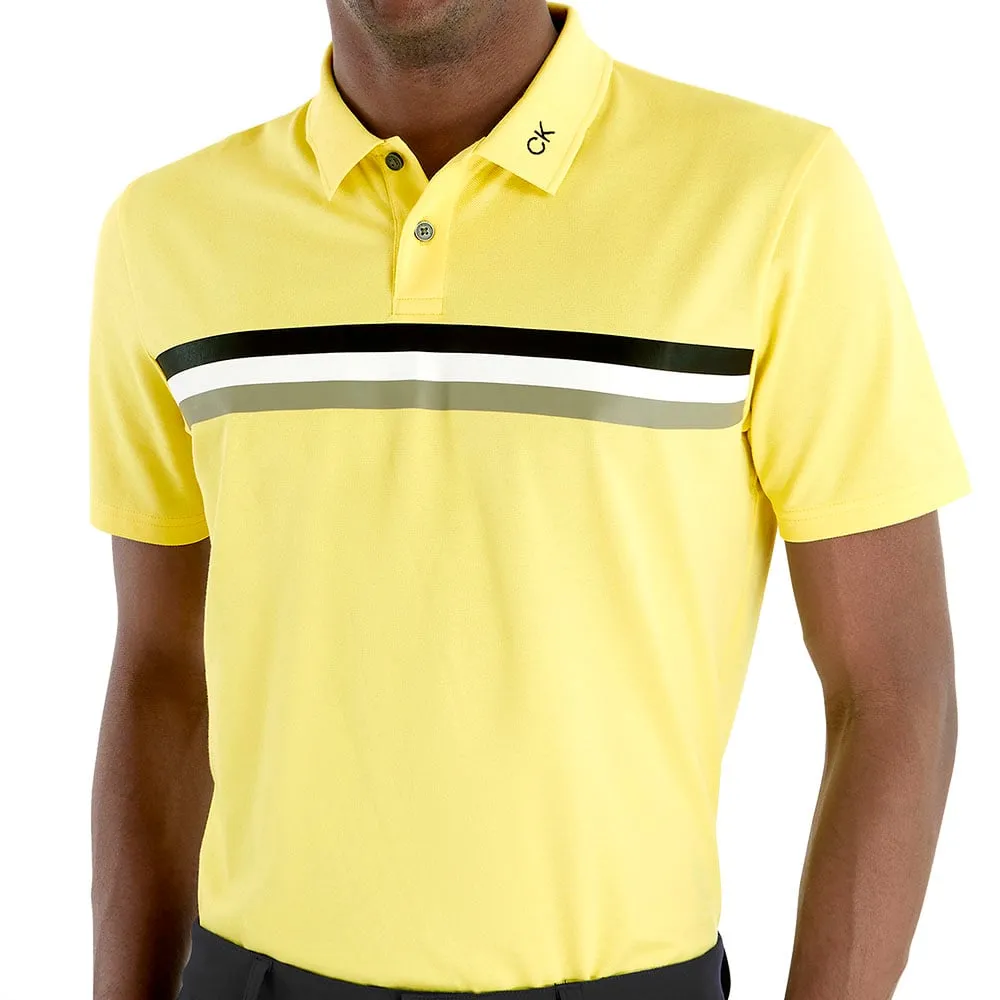Calvin Klein Parker Polo Shirt - Acid Yellow Rise Every Time Exclusive Deal