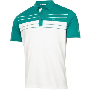 Never Just Walk Own Every Step Calvin Klein Pinebrook Polo Shirt - White