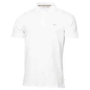 Calvin Klein Planet Polo Shirt - White All Eyes on You