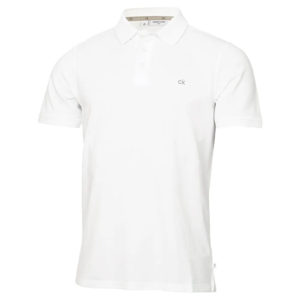 Calvin Klein Planet Polo Shirt - White All Eyes on You