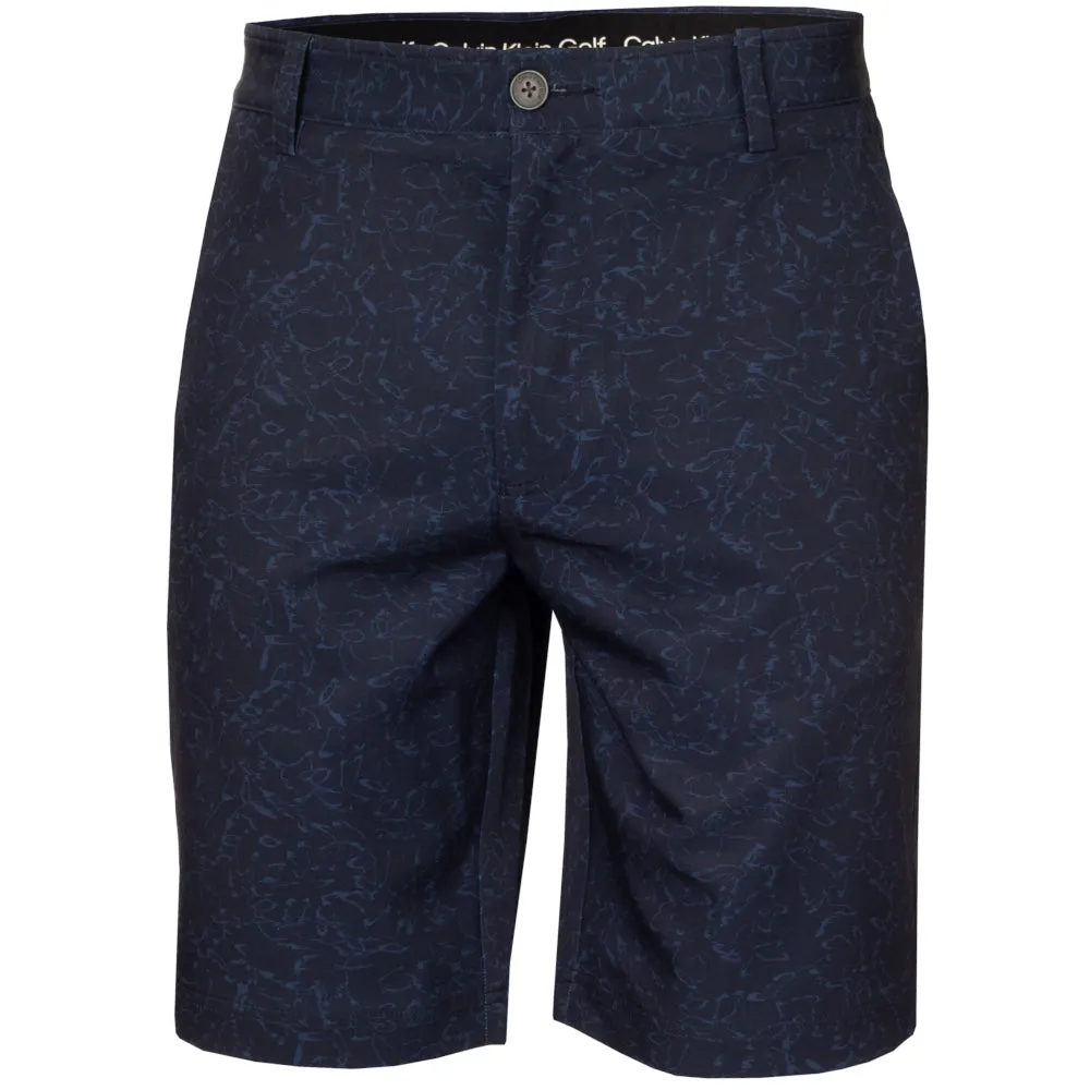 Calvin Klein Printed Bullet Shorts - Navy Built to Move You