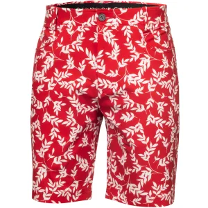 Gear Up and Go Calvin Klein Printed Genius Shorts - Red/White