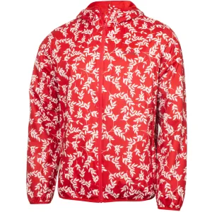 Calvin Klein Printed Windbreaker Jacket - Red/White Loud Looks, Smooth Moves