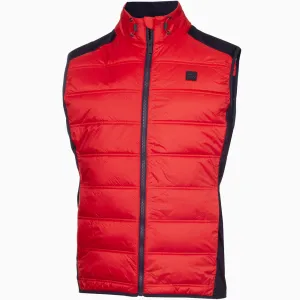 The Fast Lane Choice Define Your Own Way Calvin Klein Rangewood Full Zip Hybrid Gilet - Evening Blue/Red