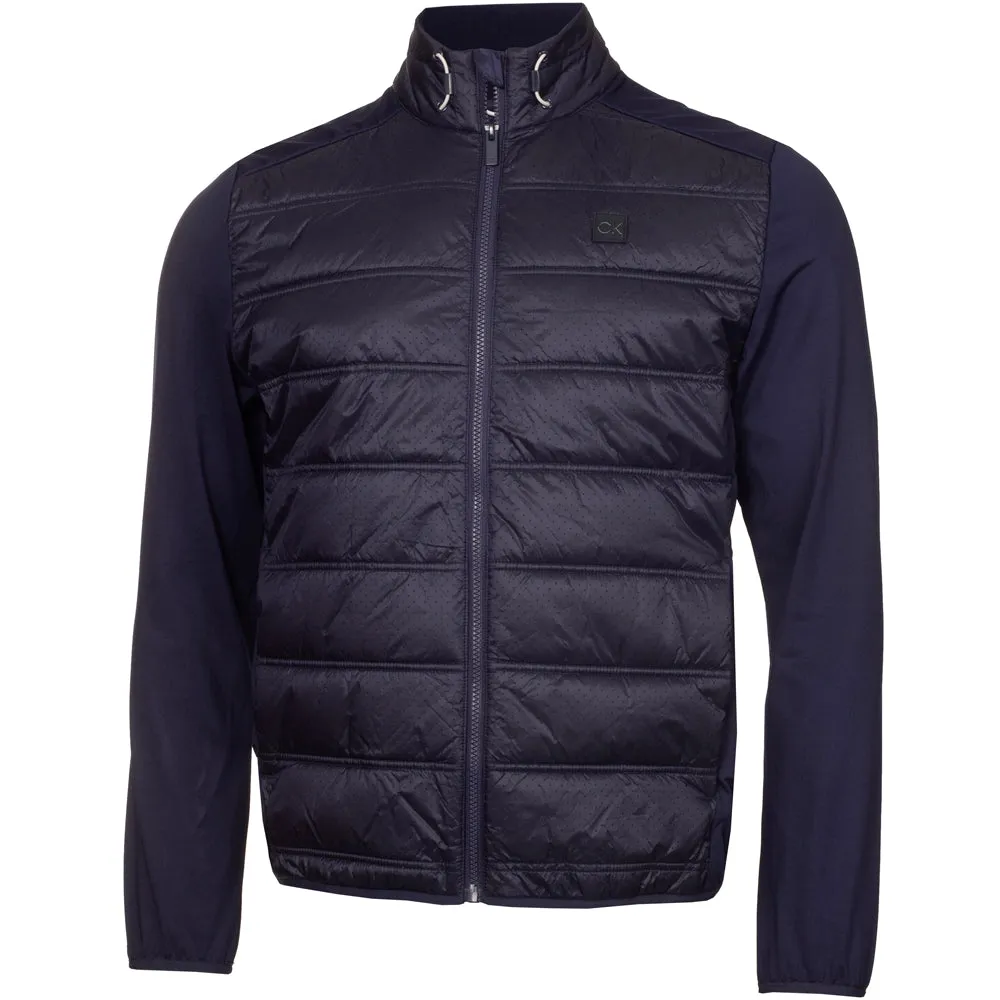 Spring Sale Calvin Klein Rangewood Full Zip Hybrid Jacket - Evening Blue