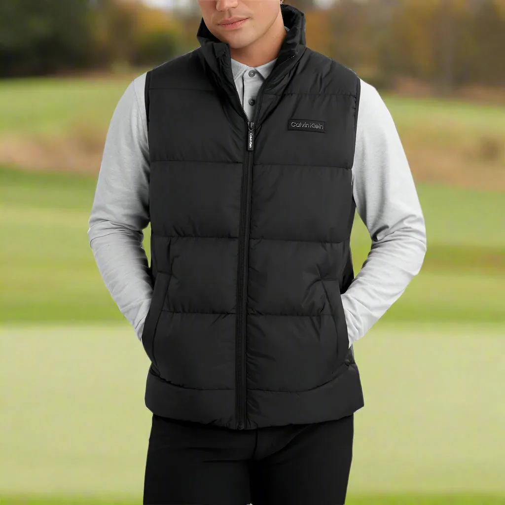 Christmas Eve Sale Unapologetically You Calvin Klein Rivington Padded Gilet - Black