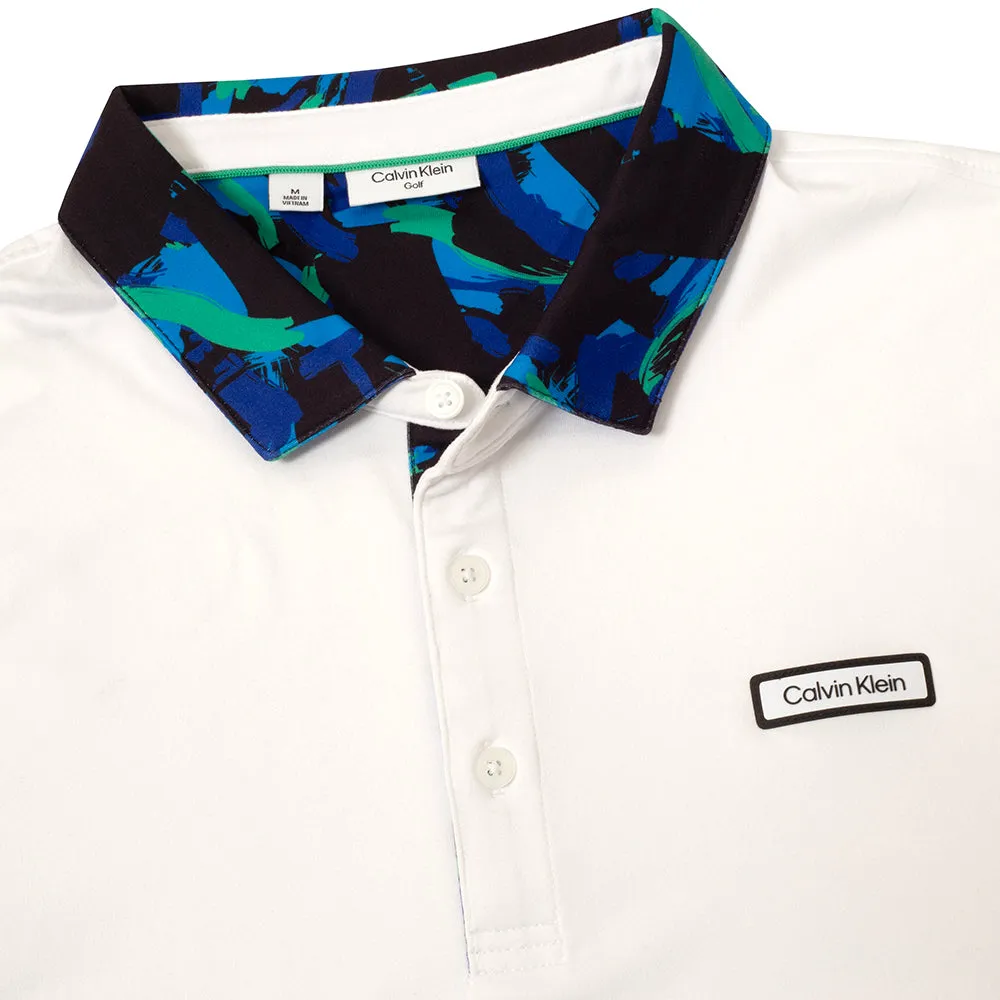 Black Friday Exclusive Calvin Klein Seabury Polo Shirt - White