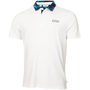 Calvin Klein Seabury Polo Shirt - White Stride with Confidence