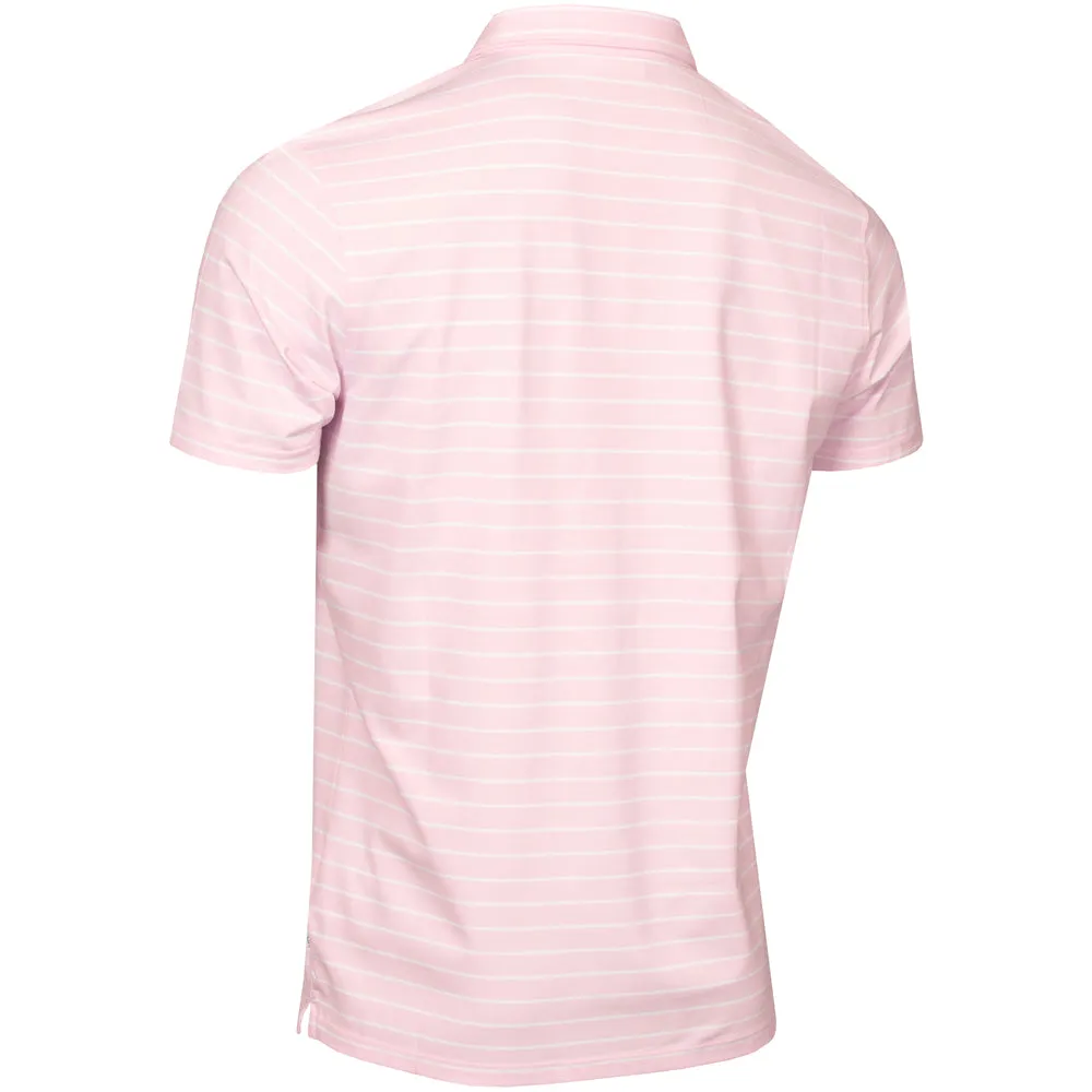 Walk with Purpose Step Out Boldly Calvin Klein Silverstone Polo Shirt - Pink/White