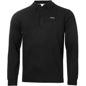 Hit Your Next Level Calvin Klein Stanton Polo Sweater - Black