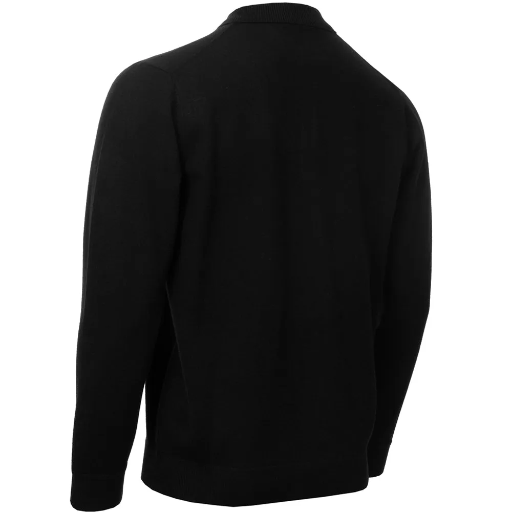 Calvin Klein Stanton Polo Sweater - Black Born to Stand Out Fuel Your Fire
