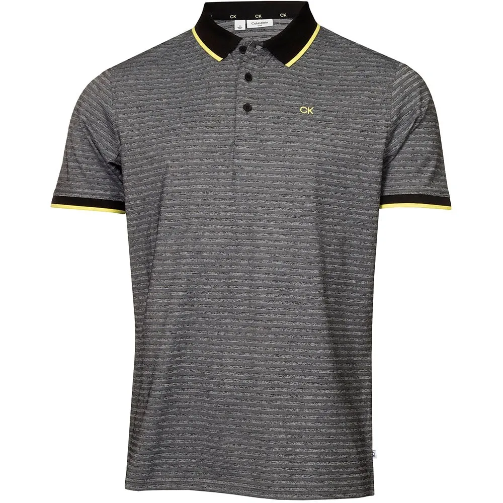 Black Friday Sale Calvin Klein Sudbury Polo Shirt - Black Marl