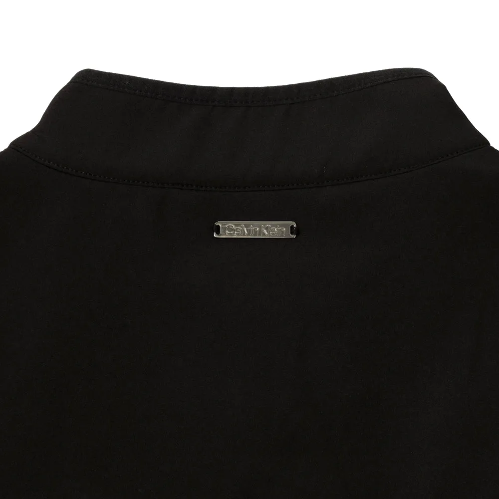 Affordable Calvin Klein Thompson 1/2 Zip Fleece - Black