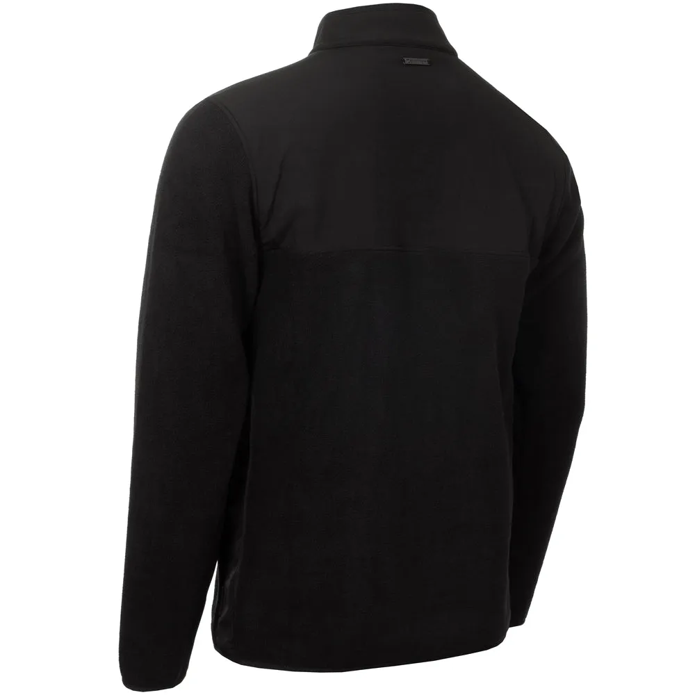 Calvin Klein Thompson 1/2 Zip Fleece - Black Stay in Motion Father's Day Sale