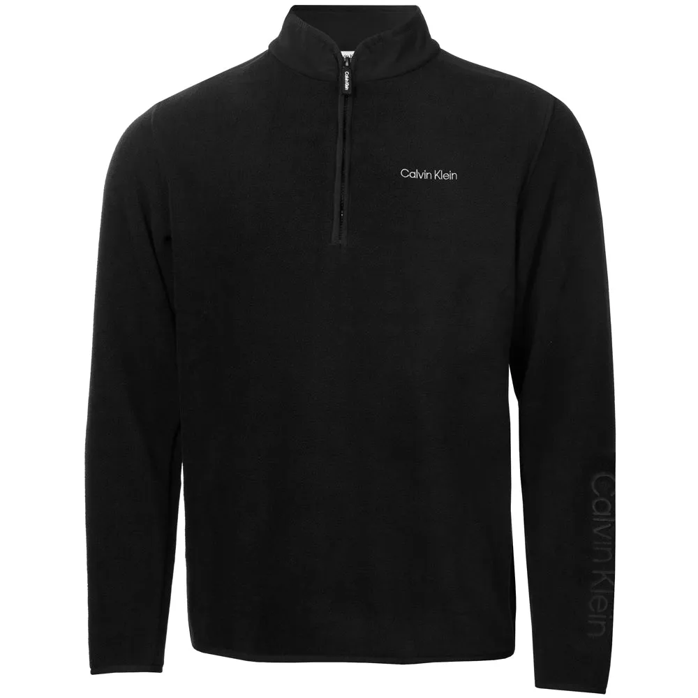 Fuel Your Fire Calvin Klein Thompson 1/2 Zip Fleece - Black