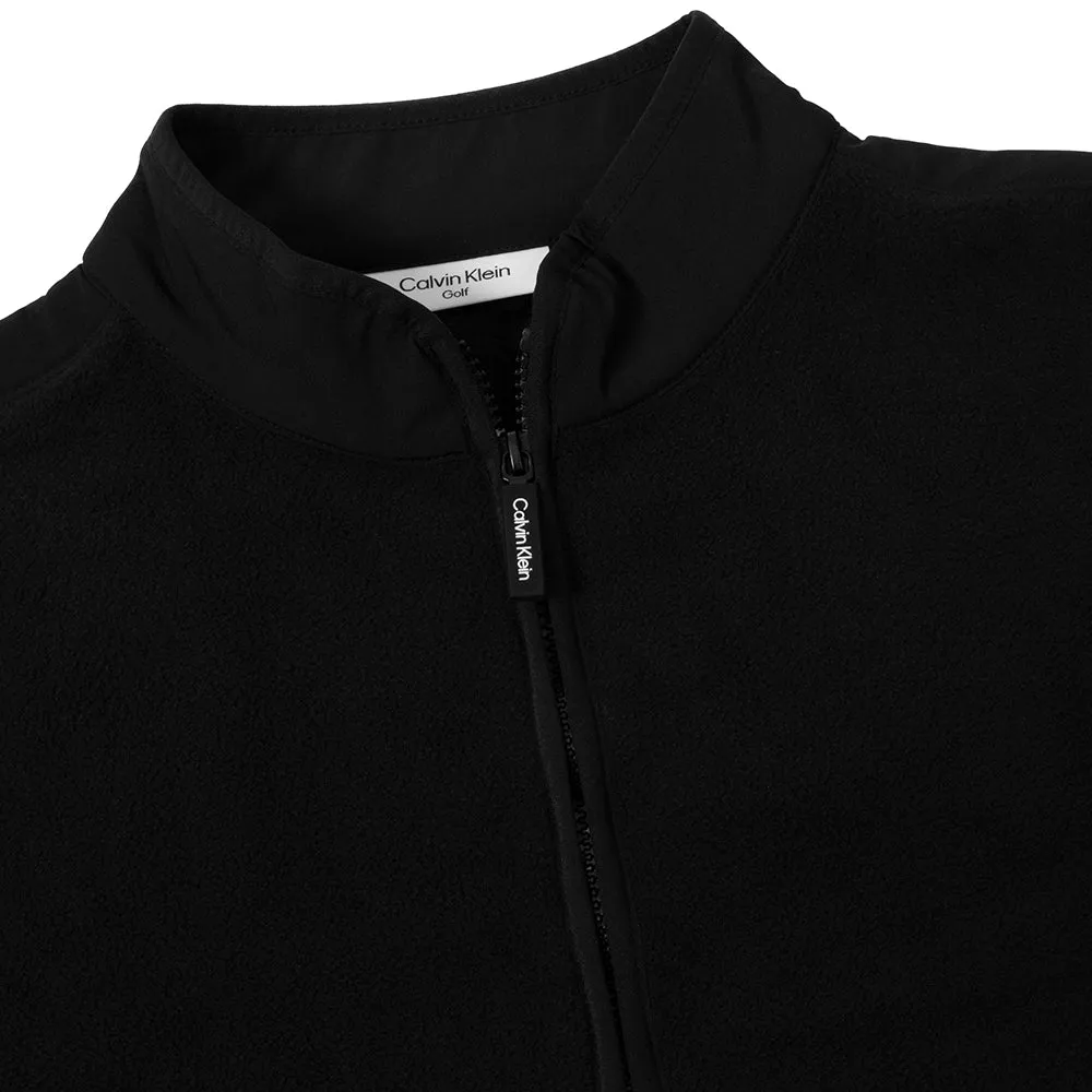 Calvin Klein Thompson 1/2 Zip Fleece - Black Keep Going Strong