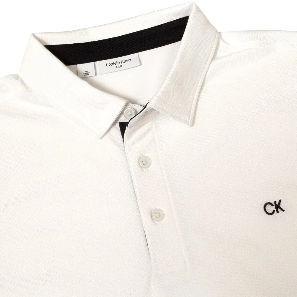 Calvin Klein Uni Polo Shirt - White Black Friday Offer