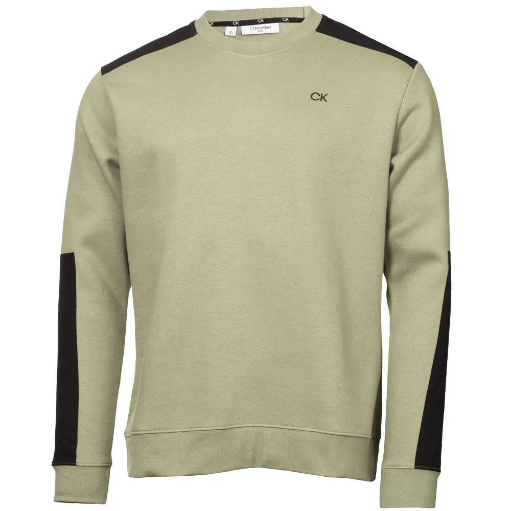 Footwear for the Fearless Calvin Klein Walker Crew Neck Sweater - Cameo Green