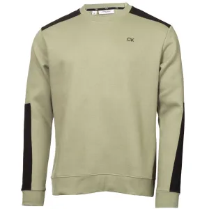 Footwear for the Fearless Calvin Klein Walker Crew Neck Sweater - Cameo Green