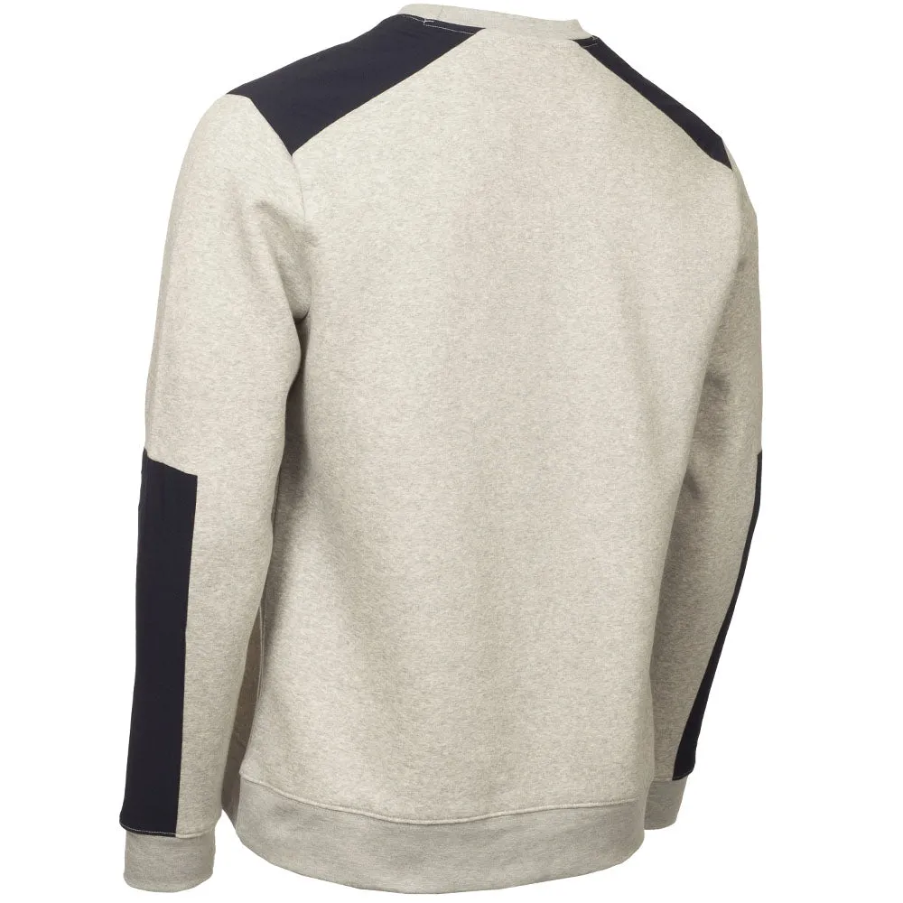 Labor Day Sale Calvin Klein Walker Crew Neck Sweater - Pale Silver Marl