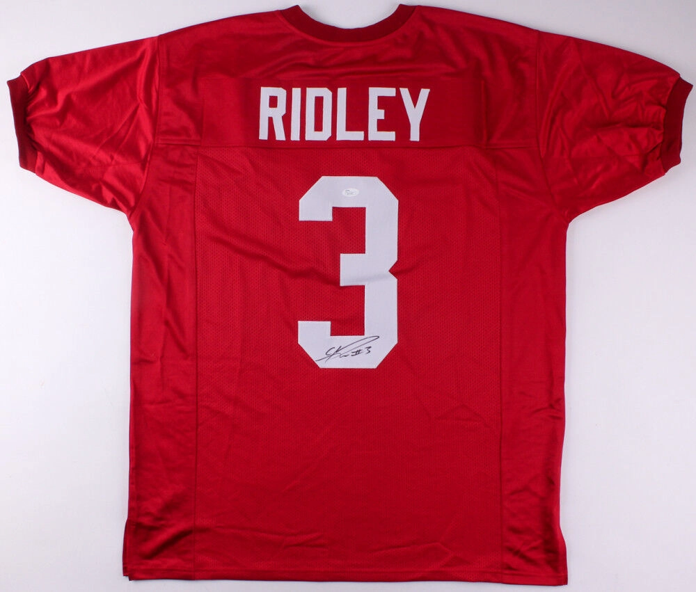 Calvin Ridley Signed Alabama Crimson Tide Jersey (JSA)Falcons #1 Draft Pick 2018