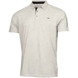 Calvin Klein Uni Polo Shirt - Silver Big Savings