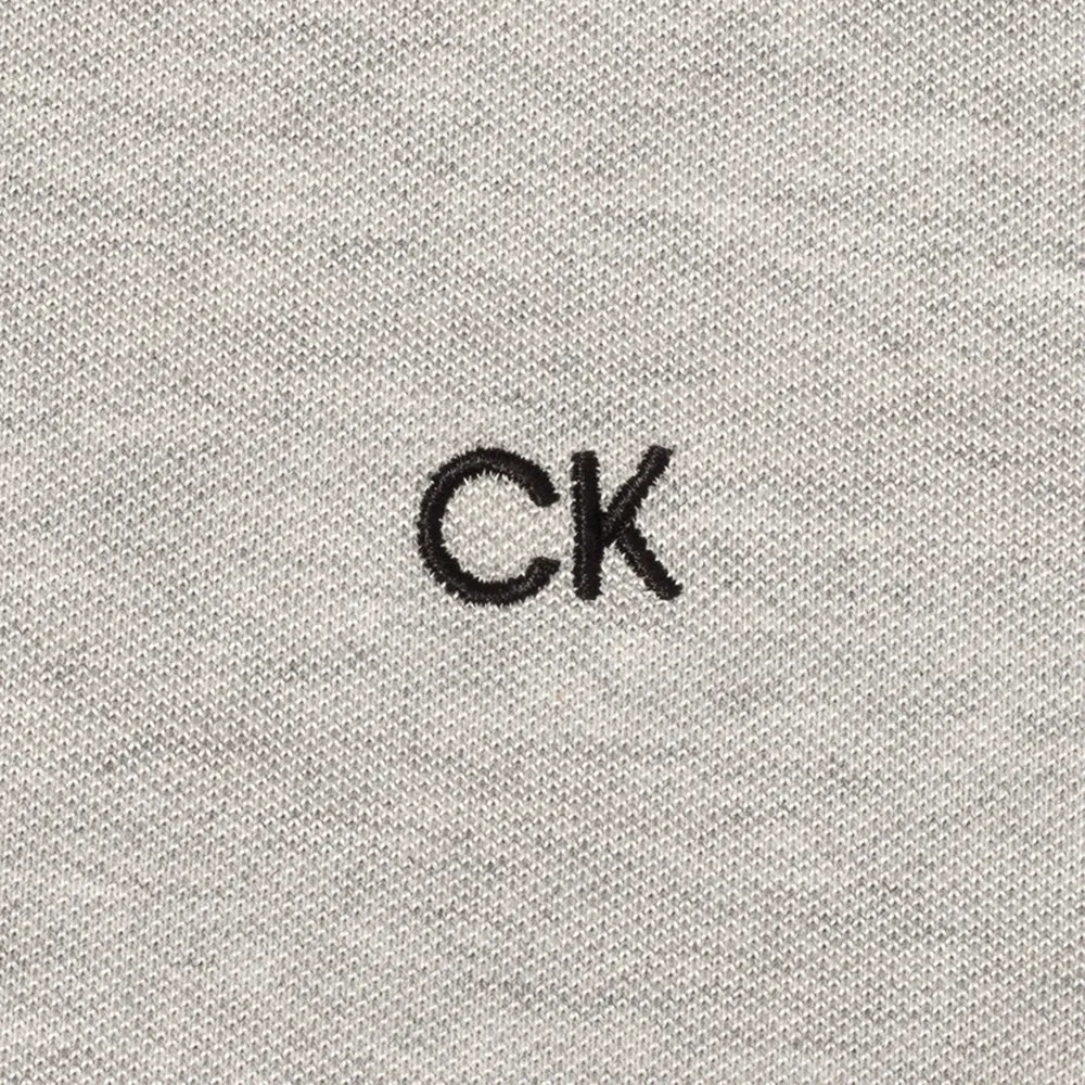 Calvin Klein Uni Polo Shirt - Silver Independence Day Sale Own the Moment