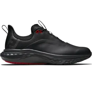 Father's Day Sale Own the Streets Footjoy Quantum Spikeless Shoes - Black/Grey/Red