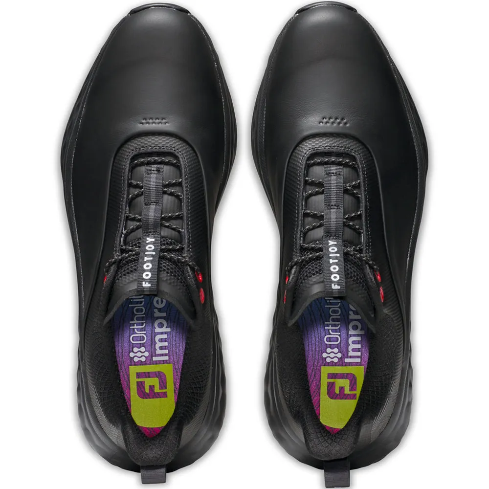 Footjoy Quantum Spikeless Shoes - Black/Grey/Red Sweetest Day Sale