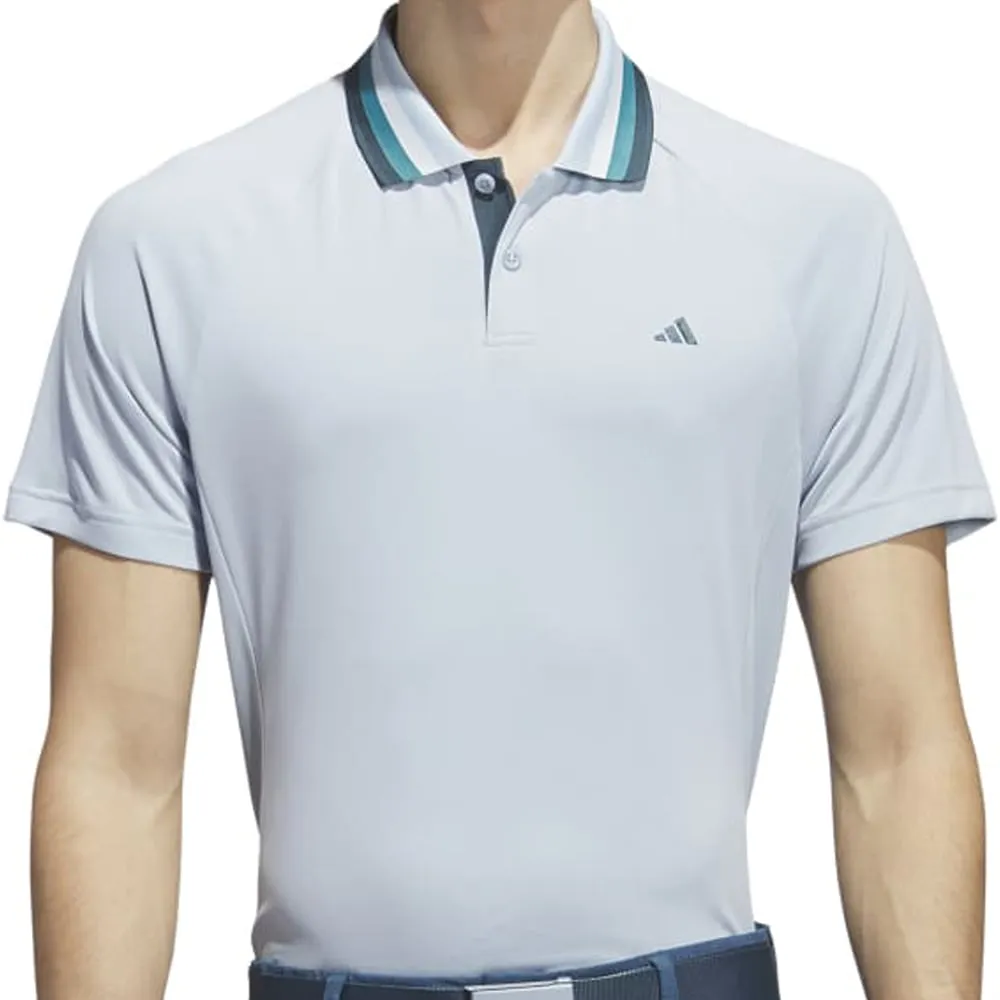 Walk with Power Adidas Ultimate365 Heat Polo Shirt - Wonder Blue