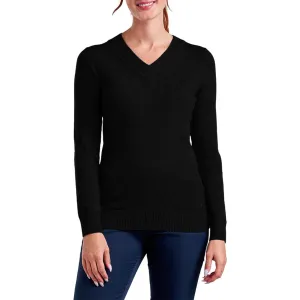 Nivo Women'S Nicole V-Neck Sweater - Black Made to Move Confidence Starts Here