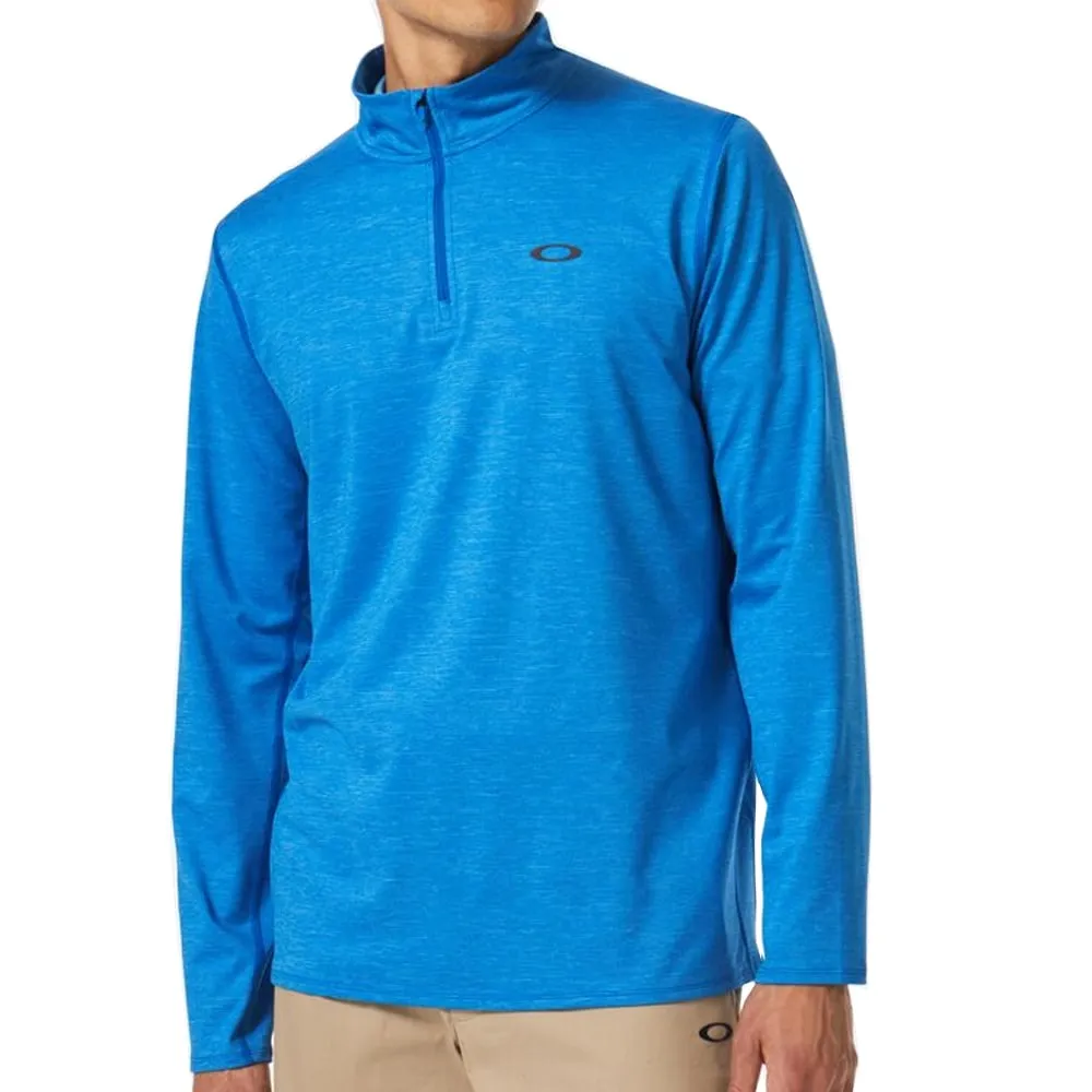 Oakley Gravity Range 1/4 Zip Pullover - Ozone Heather Gear Up and Go