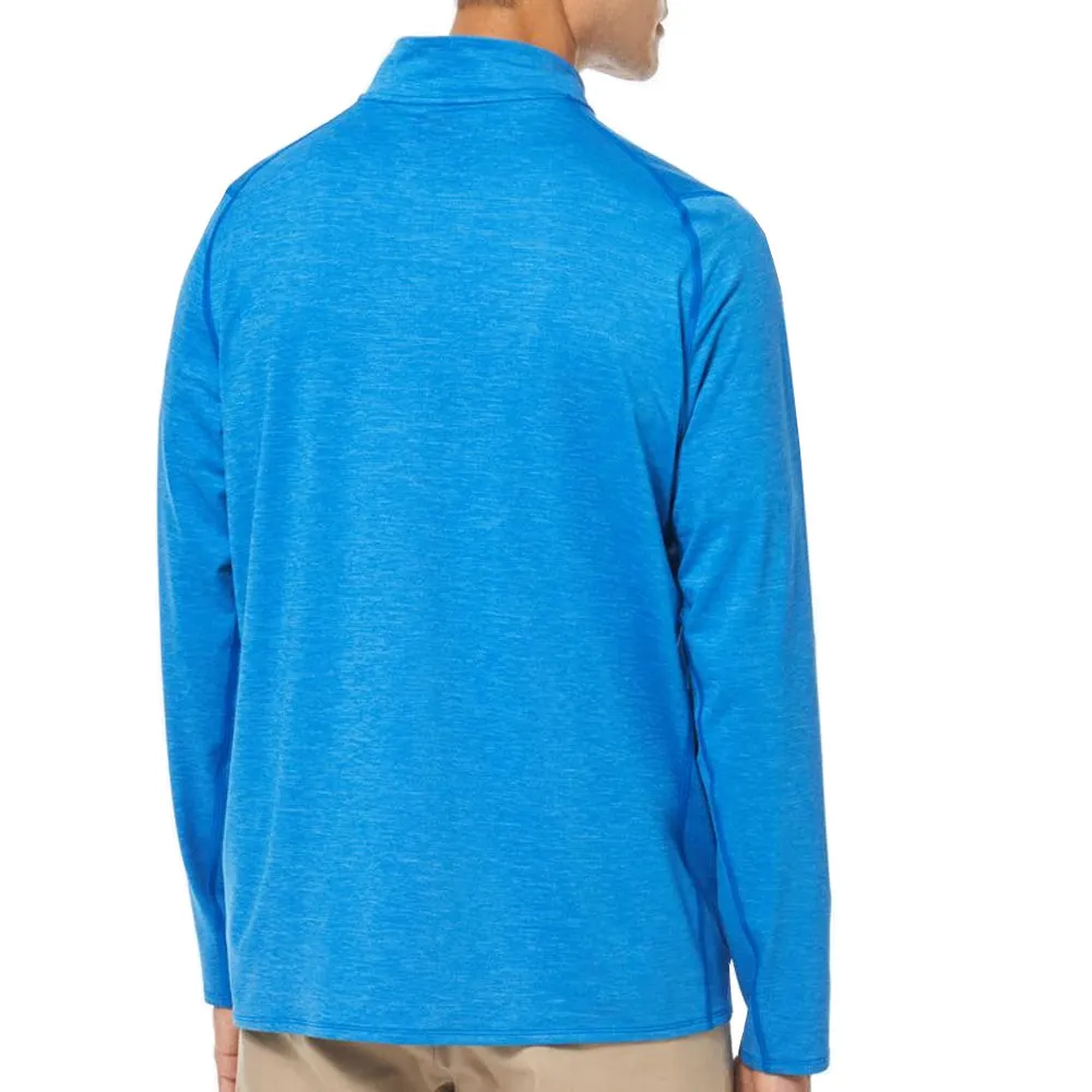 Oakley Gravity Range 1/4 Zip Pullover - Ozone Heather Winter Sale