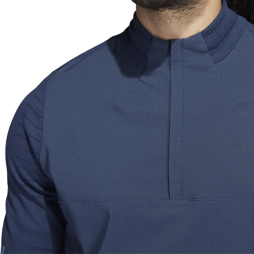 Adidas Primeknit Lightweight 1/4 Zip Pullover - Crew Navy Black Friday Exclusive