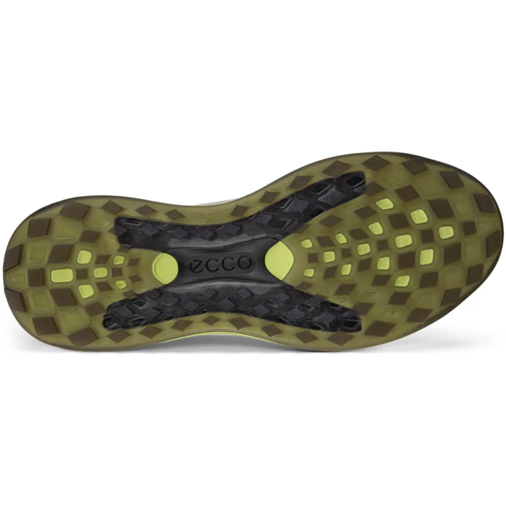 Spring Sale Mother's Day Sale Ecco Golf Lt1 Spikeless Waterproof Shoes - White/Yellow